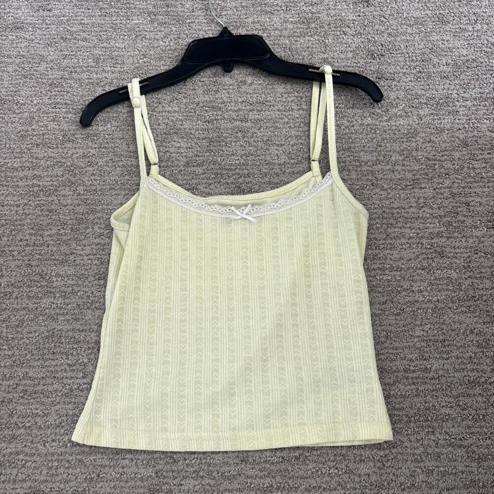 Edikted Women's Yellow and Green Vest